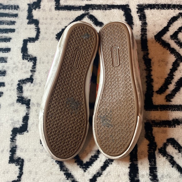 Coach Barrett Signature C Rainbow Sneakers Sz 9 - Picture 6 of 6